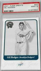 Gil Hodges Baseball Cards 2001 Fleer Greats Prices