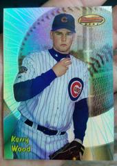 Kerry Wood [Refractor] Baseball Cards 1998 Bowman's Best Prices