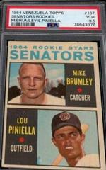 Senators Rookies [M. Brumley, L. Piniella] #167 Baseball Cards 1964 Venezuela Topps Prices