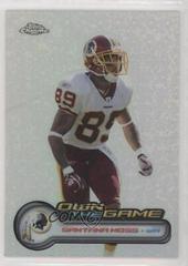 Santana Moss [Refractor] Football Cards 2006 Topps Chrome Own the Game Prices