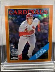 Nolan Gorman [Orange] #88BC-18 Baseball Cards 2023 Topps Chrome 1988 Prices