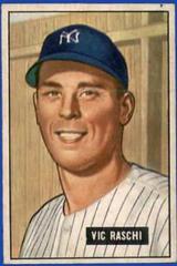 Vic Raschi #25 Baseball Cards 1951 Bowman Prices