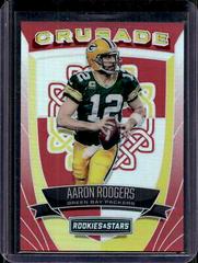 Aaron Rodgers [Red] #7 Football Cards 2017 Panini Rookies & Stars Crusade Prices