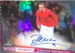 Dimitar Berbatov Soccer Cards 2022 Leaf Vivid Autographs Prices