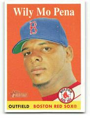 Wily Mo Pena #178 Baseball Cards 2007 Topps Heritage Prices