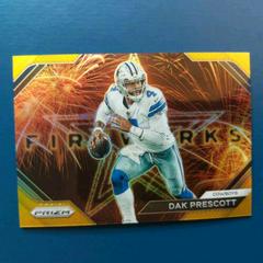 Dak Prescott [Gold] #F-5 Football Cards 2023 Panini Prizm Fireworks Prices