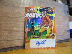 Drake London [Orange] Football Cards 2022 Leaf Valiant Autographs Take it to the House Prices