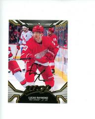 Lucas Raymond [Gold Script] Hockey Cards 2022 Upper Deck MVP Prices