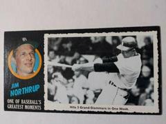 Jim Northrup #21 Baseball Cards 1971 Topps Greatest Moments Prices