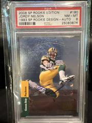 Jordy Nelson [1993 SP Rookie Design Autograph] #180 Football Cards 2008 SP Rookie Edition Prices