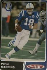 Peyton Manning [Silver] #275 Football Cards 2003 Topps Total Prices