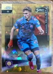 Michael Halliday [SP Gold] Soccer Cards 2021 Topps Chrome MLS Sapphire Prices