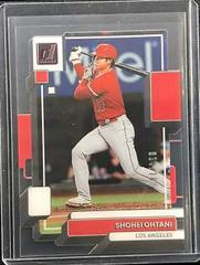 Shohei Ohtani [Red] #29 Baseball Cards 2022 Panini Chronicles Clearly Donruss Prices