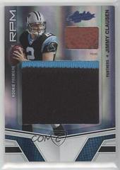 Jimmy Clausen [Rookie Premiere Materials NFC Spectrum Prime] Football Cards 2010 Panini Absolute Memorabilia Prices
