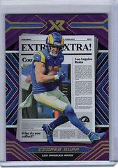 Cooper Kupp [Purple] #EXT-19 Football Cards 2022 Panini XR Extra Prices