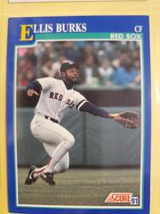 Ellis Burks Baseball Cards 1991 Score Prices