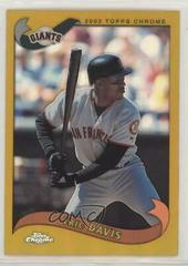 Eric Davis Baseball Cards 2002 Topps Chrome Prices