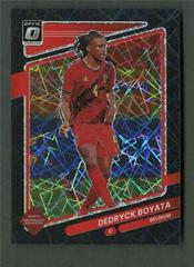 Dedryck Boyata [Optic Black Velocity] Soccer Cards 2021 Panini Donruss Road to Qatar Prices