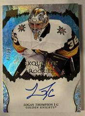 Logan Thompson Hockey Cards 2021 Upper Deck Ice Exquisite Collection Rookie Signatures Prices