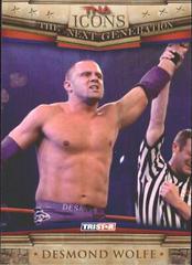 Desmond Wolfe Wrestling Cards 2010 TriStar TNA Icons Prices