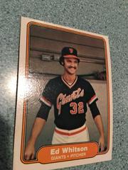 Ed Whitson #402 Baseball Cards 1982 Fleer Prices