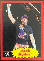 Zack Ryder [Red] Wrestling Cards 2012 Topps Heritage WWE Prices