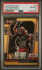Leon Edwards [Gold] #10 Ufc Cards 2023 Panini Select UFC And NEW Prices