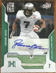 Davone Bess [Autograph] #14 Football Cards 2008 Upper Deck Draft Edition Prices