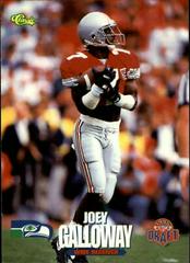 Joey Galloway Football Cards 1995 Classic NFL Rookies Prices
