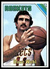 Dave Wohl #162 Basketball Cards 1975 Topps Prices