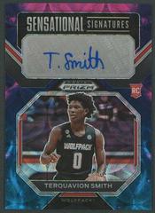 Terquavion Smith [Choice Nebula] #SS-TQS Basketball Cards 2023 Panini Prizm Draft Picks Sensational Signatures Prices