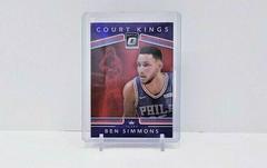 Ben Simmons [Purple] #1 Basketball Cards 2017 Panini Donruss Optic Court Kings Prices