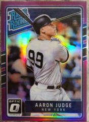 Aaron Judge [Purple] #38 Baseball Cards 2017 Panini Donruss Optic Prices