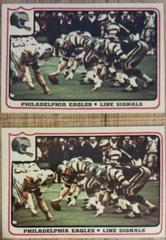 Philadelphia Eagles [Line Signals] Football Cards 1976 Fleer Team Action Prices