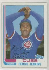 Fergie Jenkins #49T Baseball Cards 1982 Topps Traded Prices