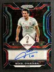 Mikel Oyarzabal [Choice] Soccer Cards 2022 Panini Prizm World Cup Signatures Prices