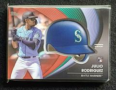 Julio Rodriguez [Red] #BH-JR Baseball Cards 2022 Topps Update Batting Relics Prices