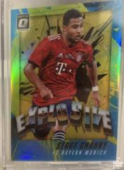Serge Gnabry [Gold] #E-2 Soccer Cards 2018 Panini Donruss Explosive Prices