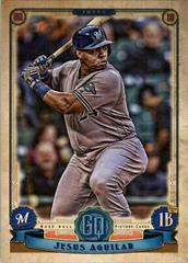 Jesus Aguilar [Bazooka Back] #2 Baseball Cards 2019 Topps Gypsy Queen Prices