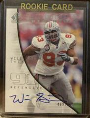 Will Smith [Autograph] Football Cards 2004 SP Authentic Prices