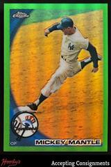 Mickey Mantle [Green Refractor] #226 Baseball Cards 2010 Topps Chrome Wrapper Redemption Prices