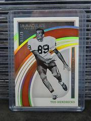 Ted Hendricks [Gold] Football Cards 2022 Panini Immaculate Collegiate Prices