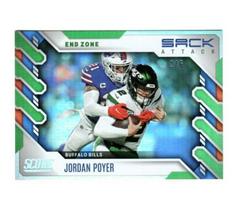 Jordan Poyer [End Zone] #SA-JP Football Cards 2022 Panini Score Sack Attack Prices