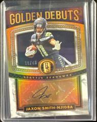 Jaxon Smith Njigba [White Gold] #GD-7 Football Cards 2023 Panini Gold Standard Golden Debuts Autographs Prices