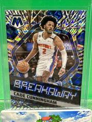 Cade Cunningham #7 Basketball Cards 2022 Panini Mosaic Breakaway Prices