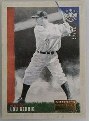 Lou Gehrig [Artist Proof Gold] #104 Baseball Cards 2022 Panini Diamond Kings Prices