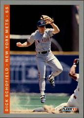 Dick Schofield #94 Baseball Cards 1993 Fleer Prices