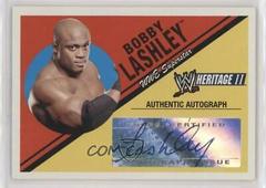 Bobby Lashley Wrestling Cards 2006 Topps Heritage II WWE Autographs Prices