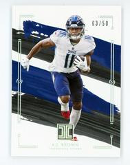 A. J. Brown [Silver] #97 Football Cards 2021 Panini Impeccable Prices