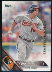 Chris Davis #14 Baseball Cards 2016 Topps Limited Edition Prices